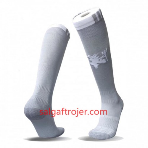 Manchester United 2017-18 Børn Strømper 3rd Grå Manchester United 2017-18 Børn Strømper 3rd Grå